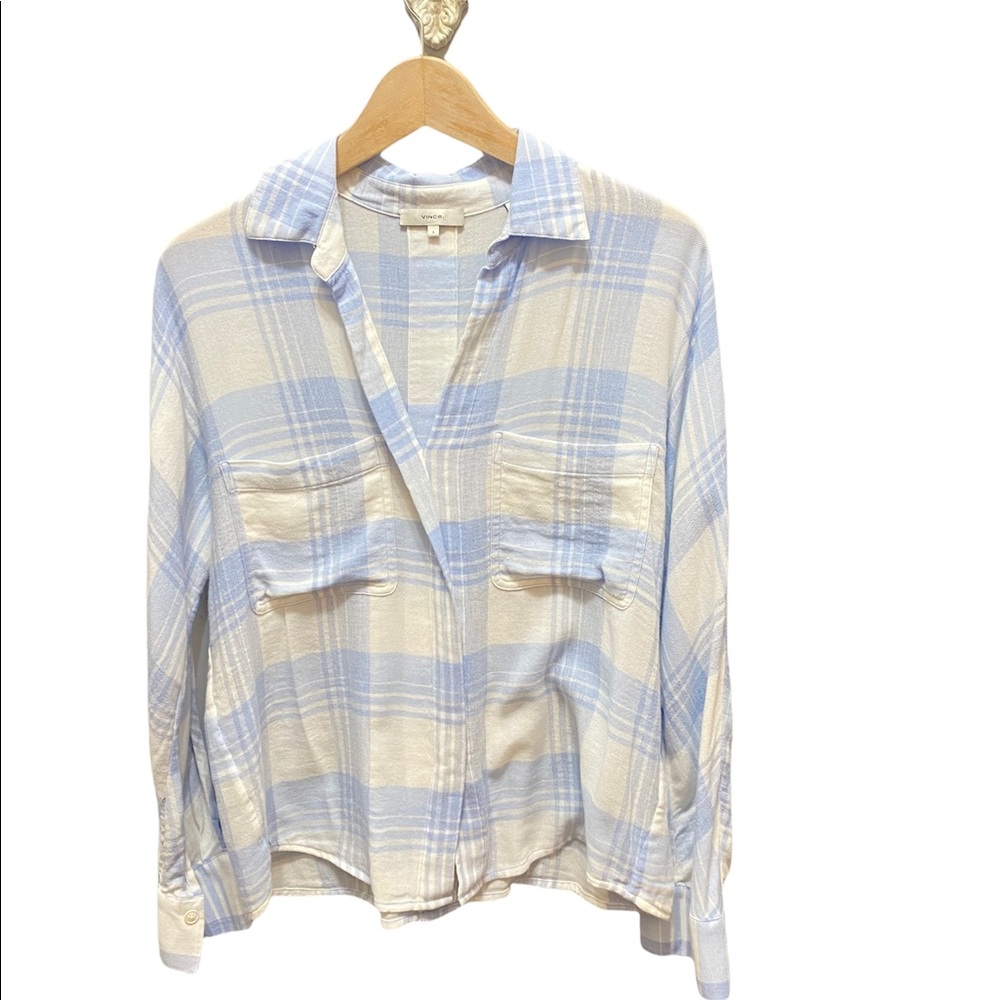 Vince Plaid Shirt